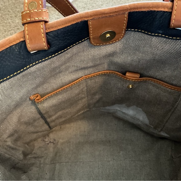 Dooney and Bourke Pebble Leather Tote - Picture 6 of 8